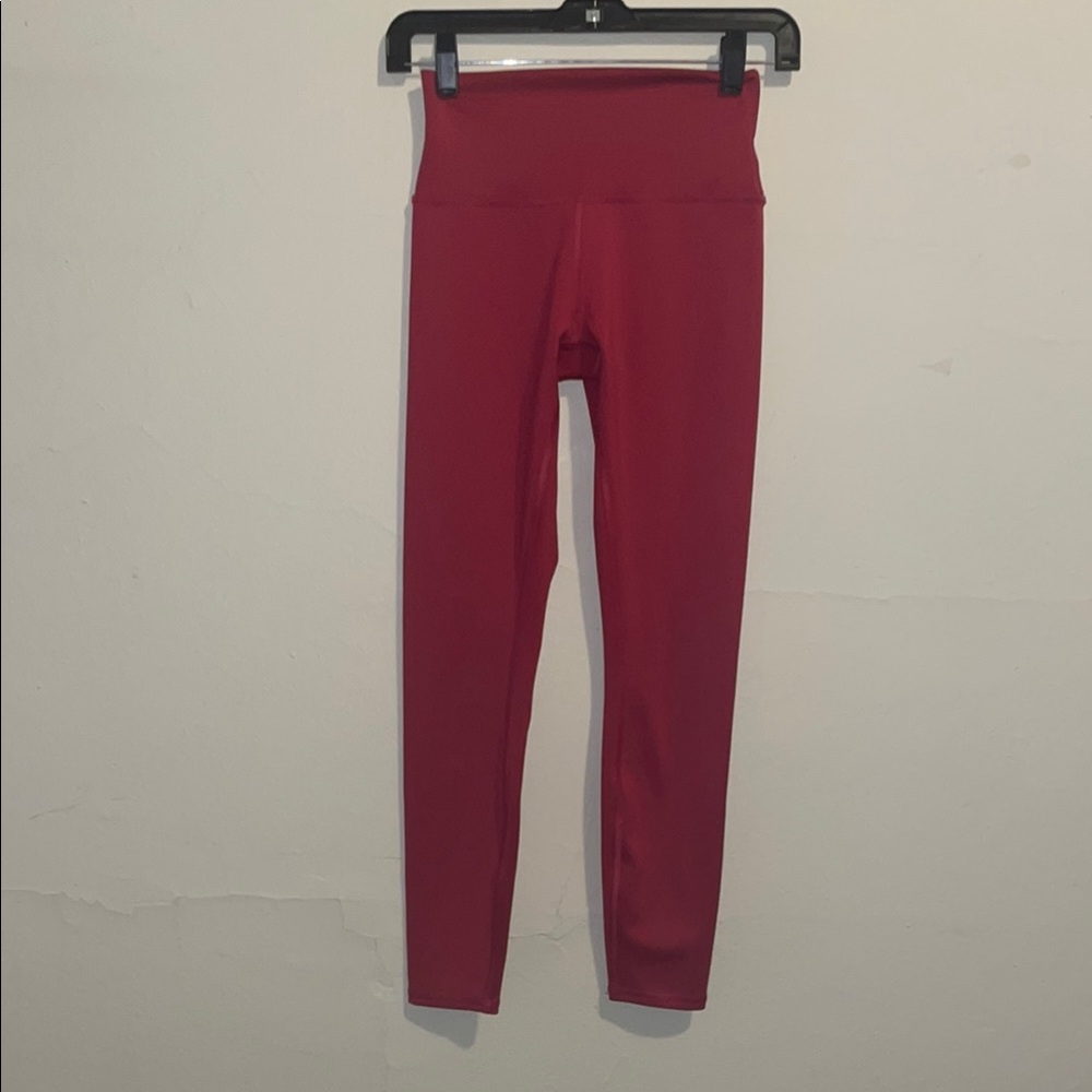 ALO Yoga Red Leggings